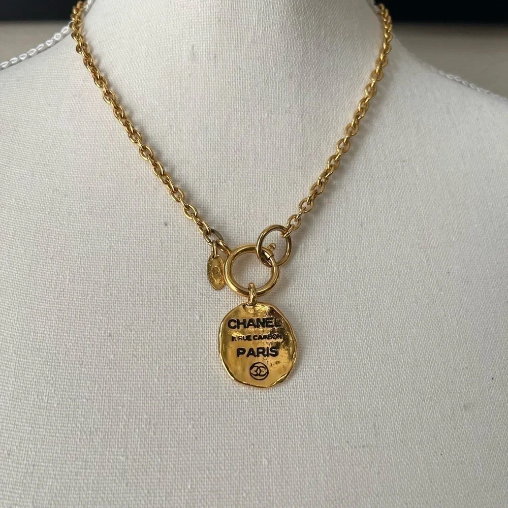 CHANEL authentic gold